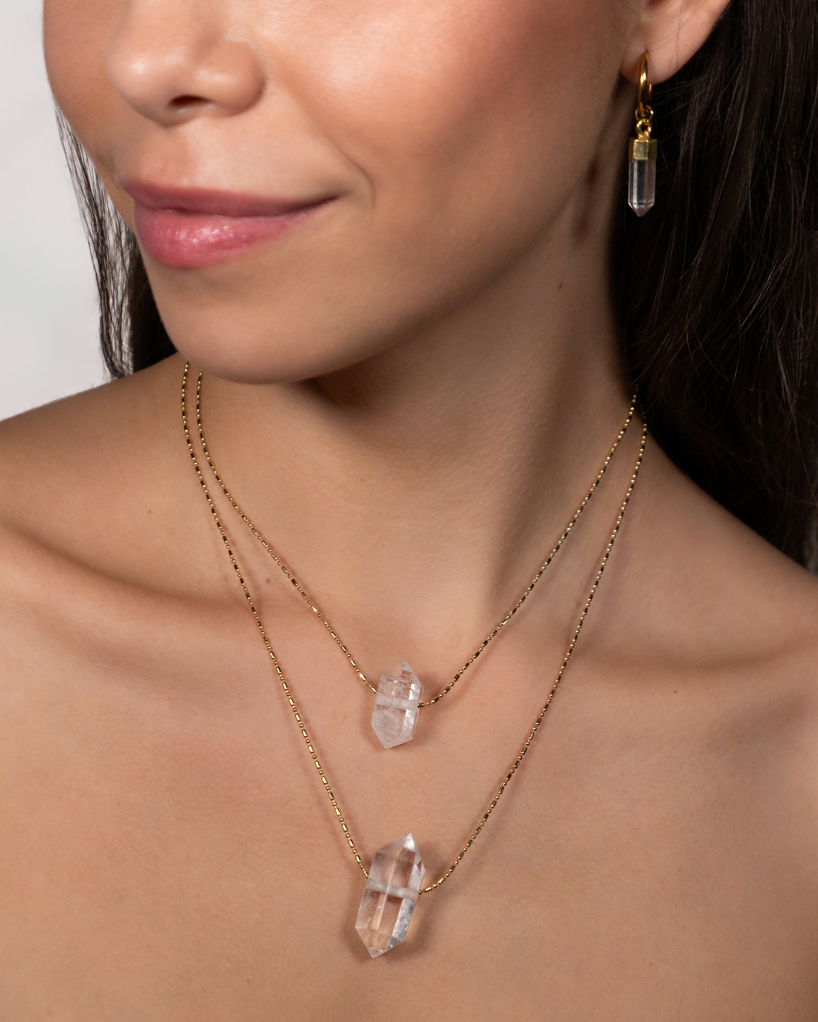 COLLAR BABY CUARZO BLANCO.