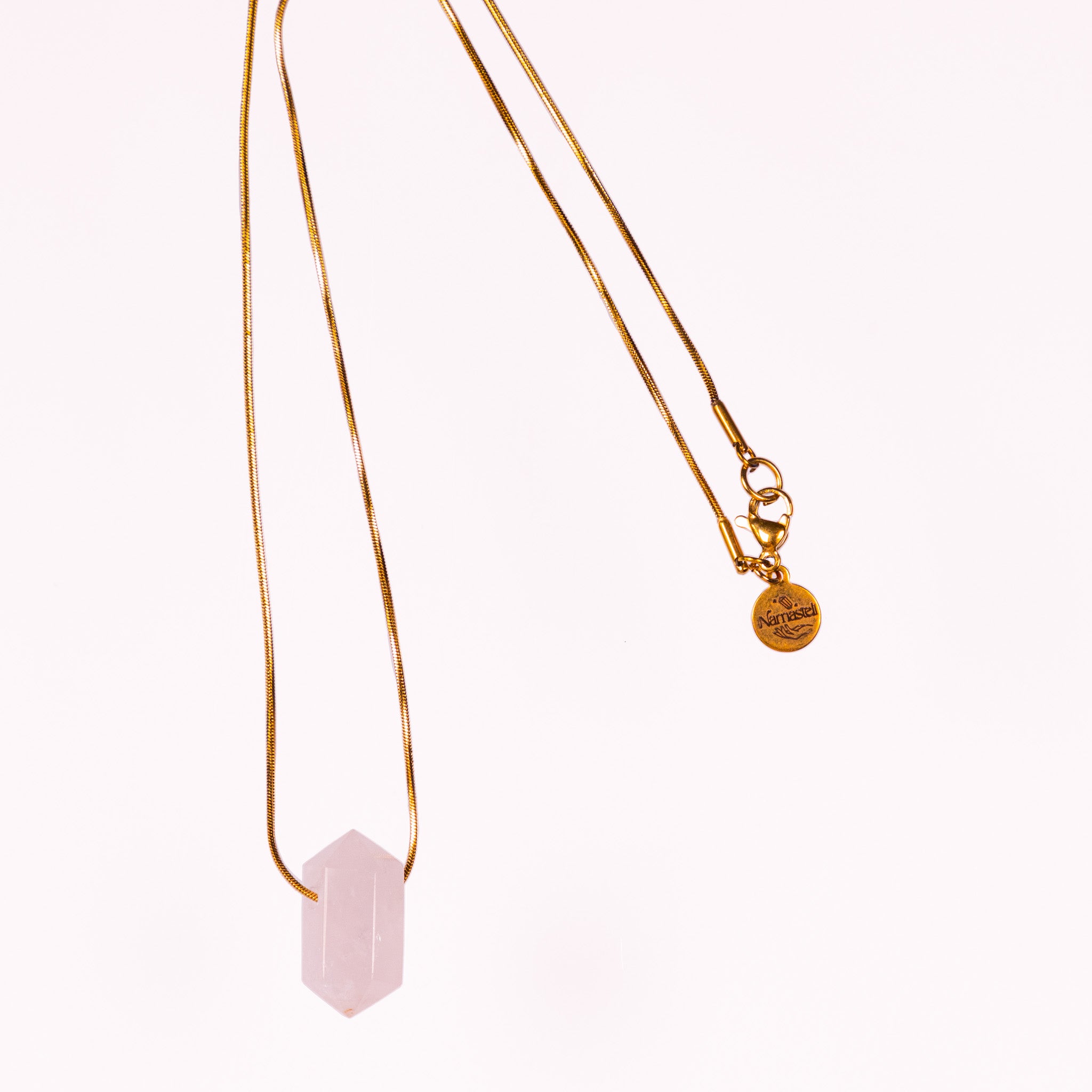 COLLAR BABY CUARZO ROSA.