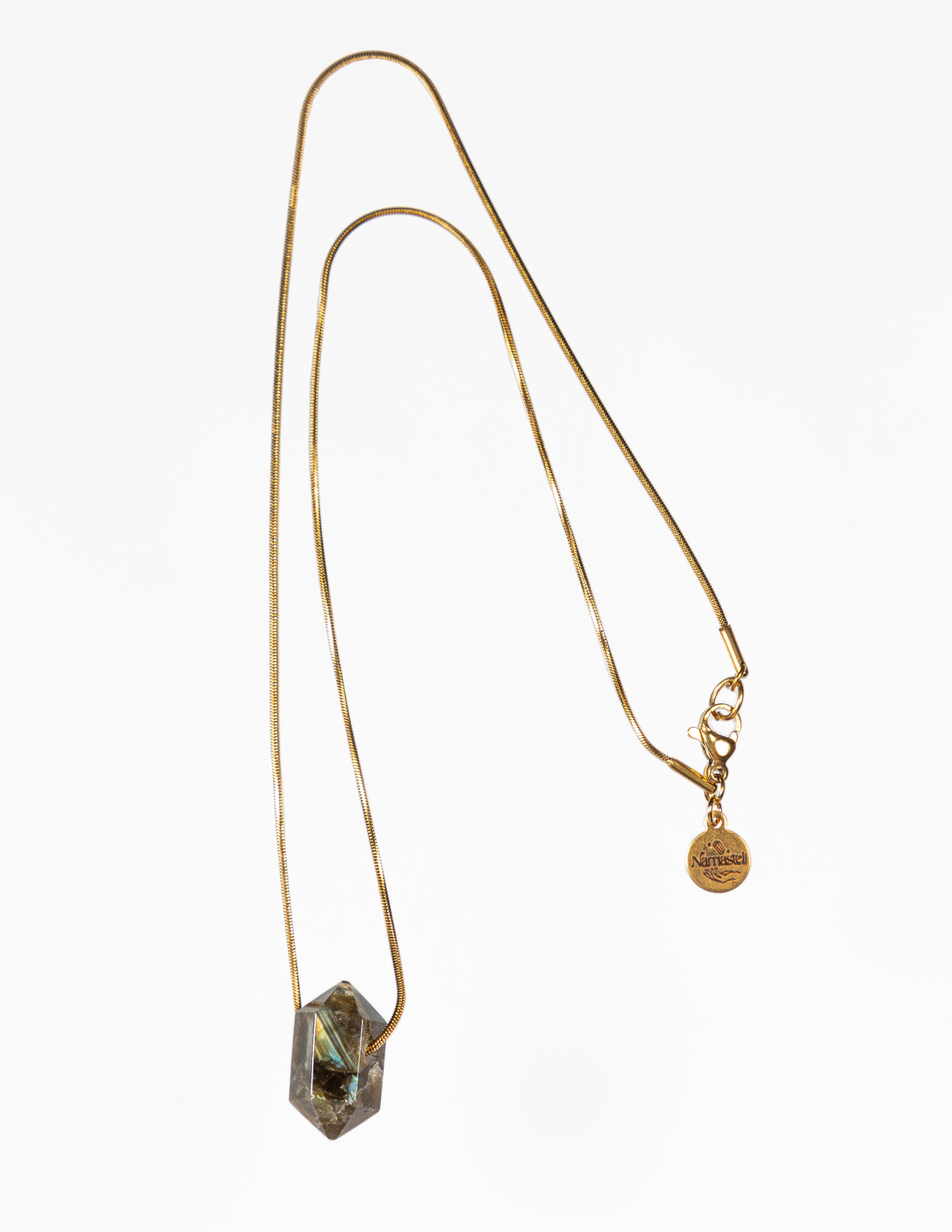 COLLAR BABY CUARZO LABRADORITA.